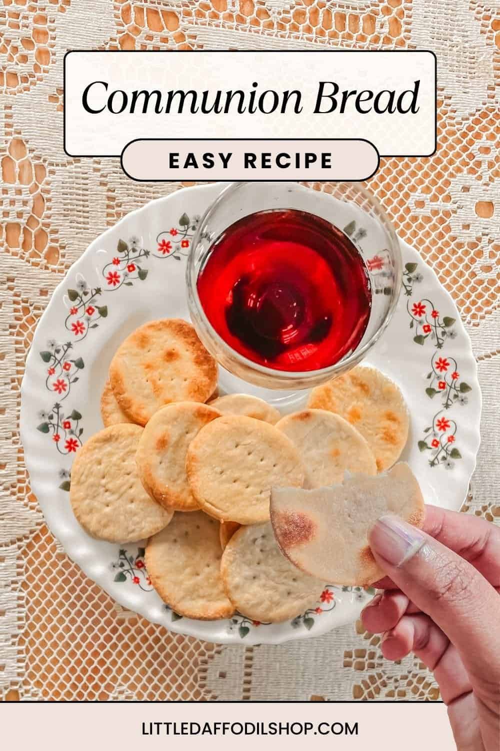 how to make communion bread recipe